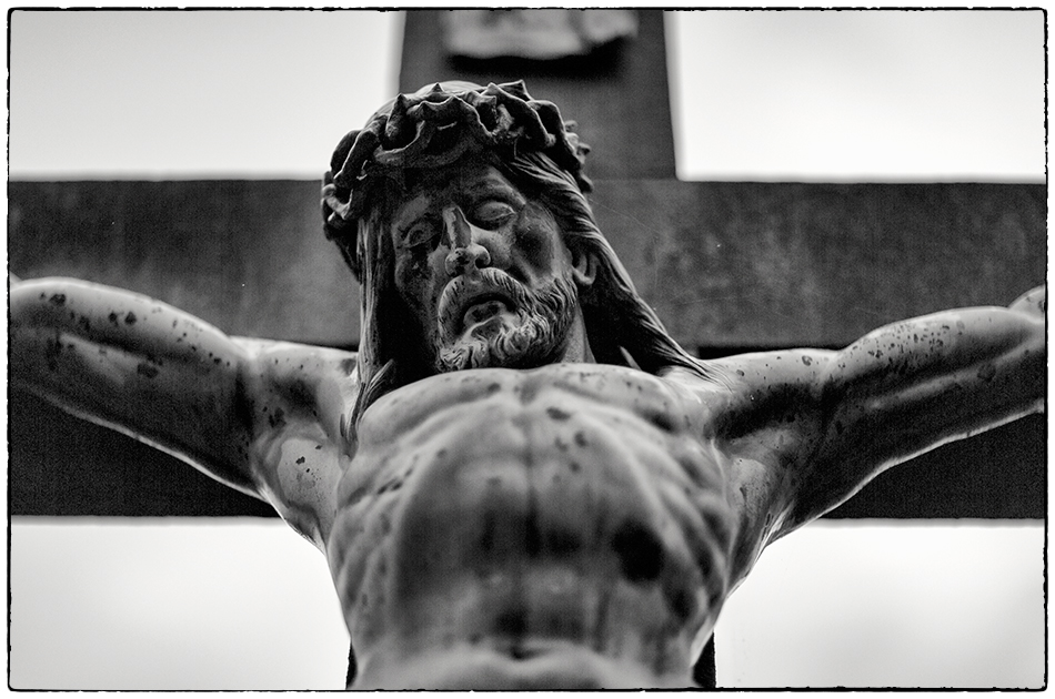 Jesus am Kreuz – Sterbekasse Katholische Brüderschaft · Friedhof Ohlsdorf · Michael Wassenberg · 21.11.2018