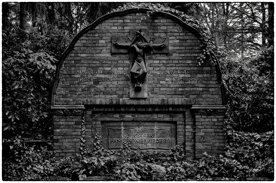 Grabmal Weissleder (1921) · Friedhof Ohlsdorf · Michael Wassenberg · 25.12.2019