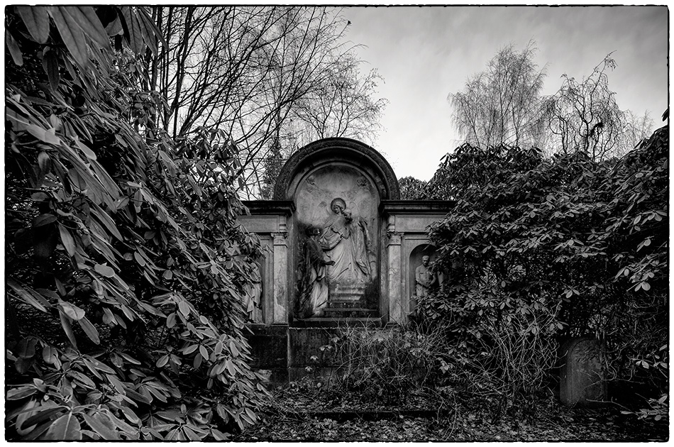 Grabmal Hünlinghof (1908) · Friedhof Ohlsdorf · Michael Wassenberg · 29.12.2019