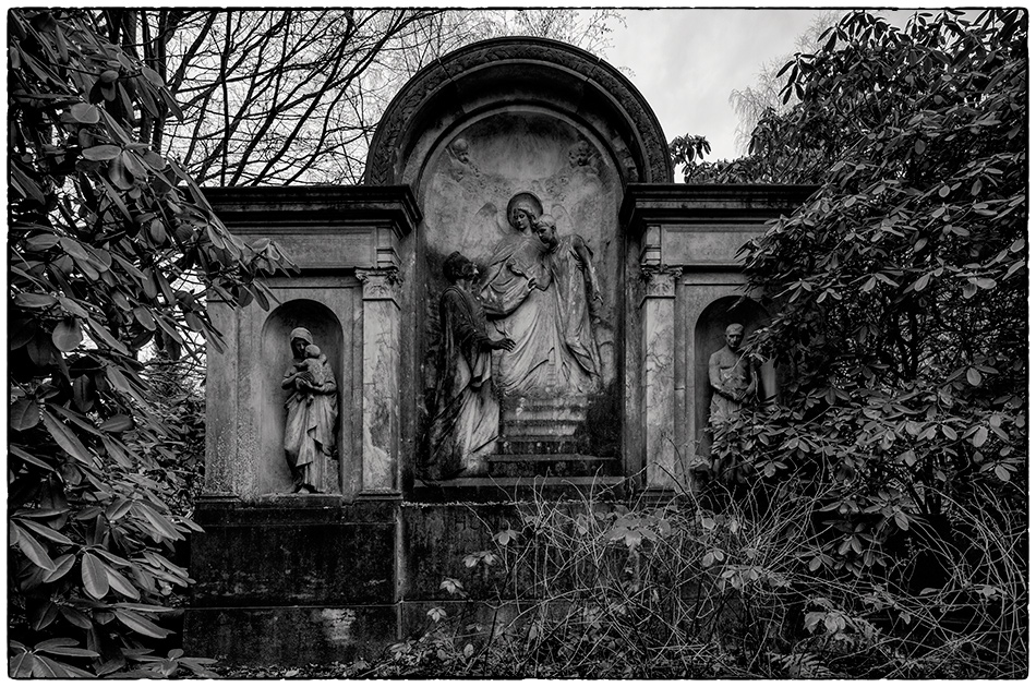 Grabmal Hünlinghof (1908) · Friedhof Ohlsdorf · Michael Wassenberg · 29.12.2019