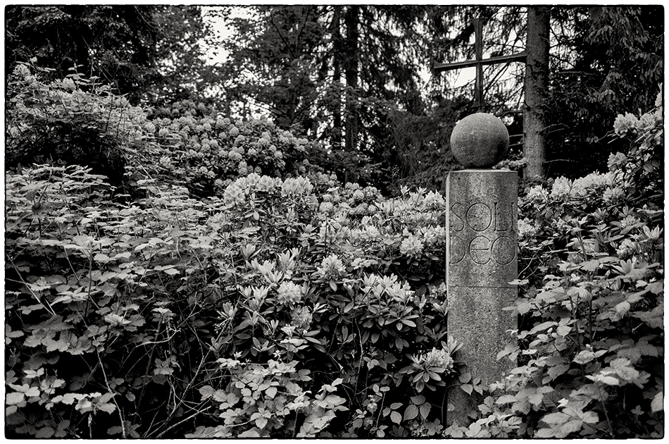 Soli Deo · Friedhof Ohlsdorf · Michael Wassenberg · 06.06.2021