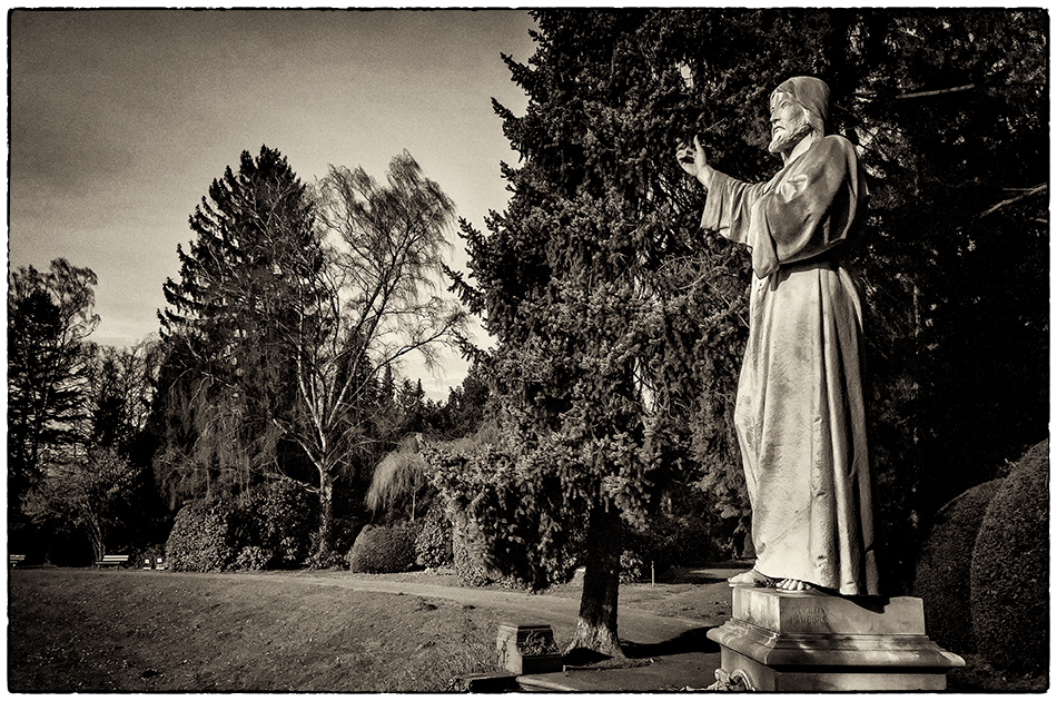 Christus-Statue (1904) · Friedhof Ohlsdorf · Michael Wassenberg · 13.02.2022
