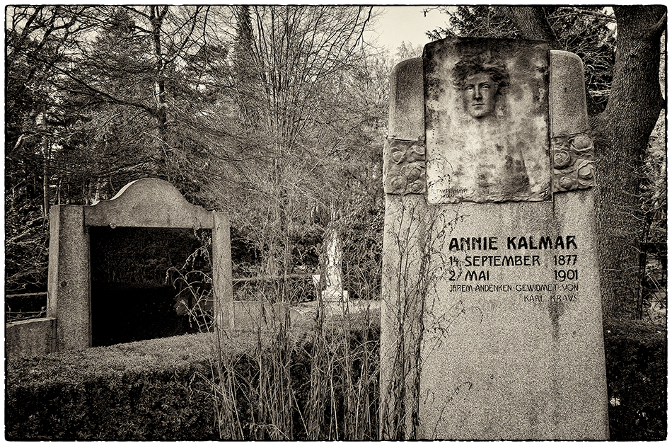 Grabmal Annie Kalmar (1903) · Friedhof Ohlsdorf · Michael Wassenberg · 13.02.2022