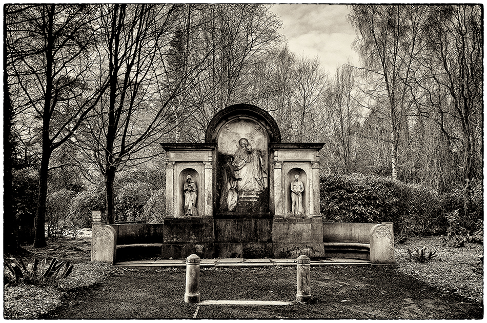 Grabmal Hünlinghof (1908) · Friedhof Ohlsdorf · Michael Wassenberg · 13.02.2022