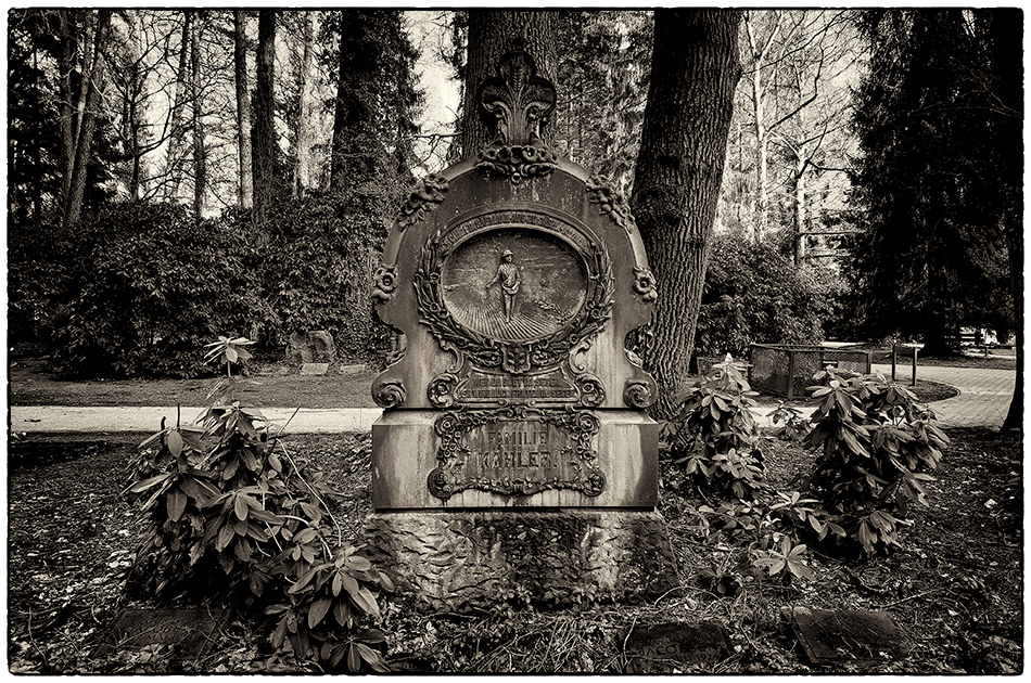 Grabmal Kähler (1908) · Friedhof Ohlsdorf · Michael Wassenberg · 13.02.2022