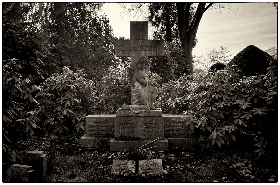 Grabmal Anton Sturm (1939) · Friedhof Ohlsdorf · Michael Wassenberg · 13.02.2022
