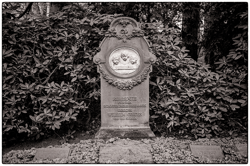 Grabmal Wilhelm Cordes (1919) · Friedhof Ohlsdorf · Michael Wassenberg · 07.05.2022